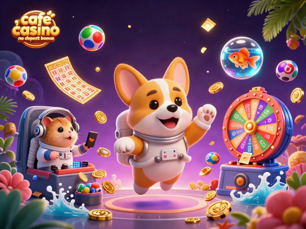 Engage with the cafe casino no deposit bonus amid vibrant casino visuals and dynamic gameplay elements.