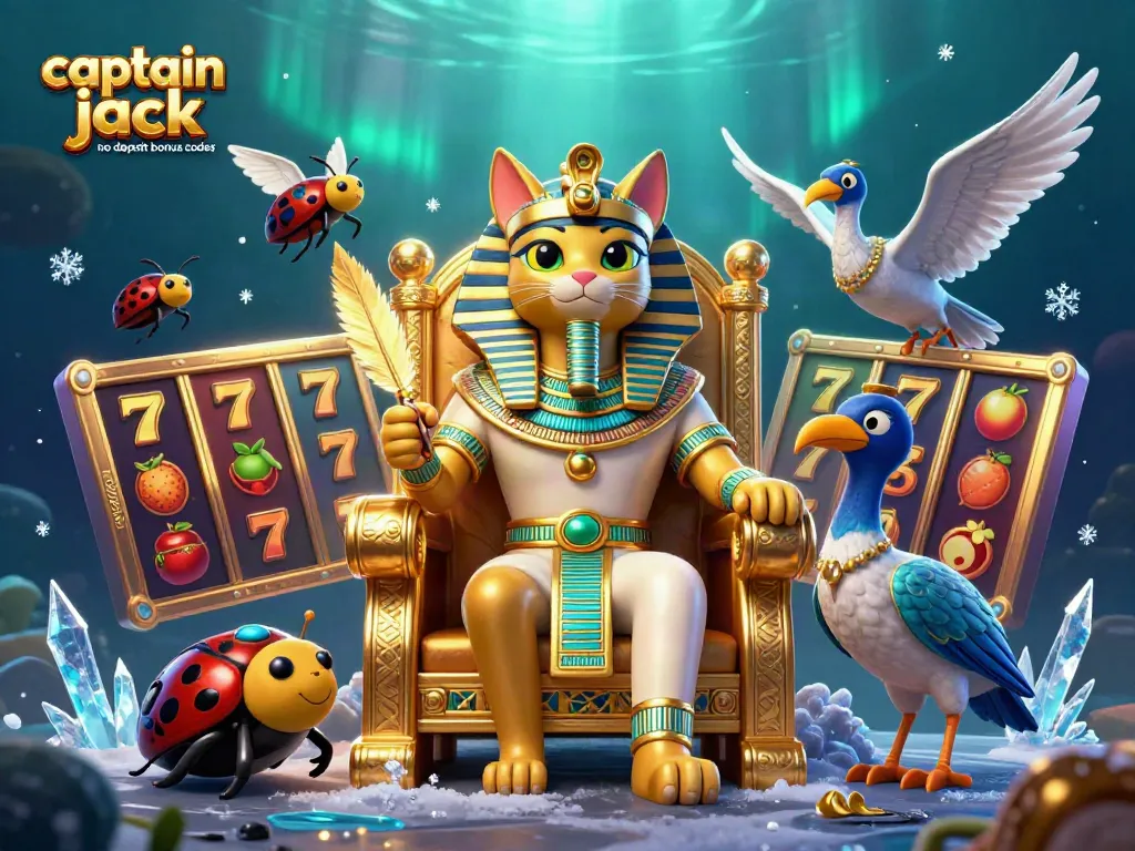 Engage with captain jack no deposit bonus codes to unlock exciting slots rewards with our 3D casino scene.