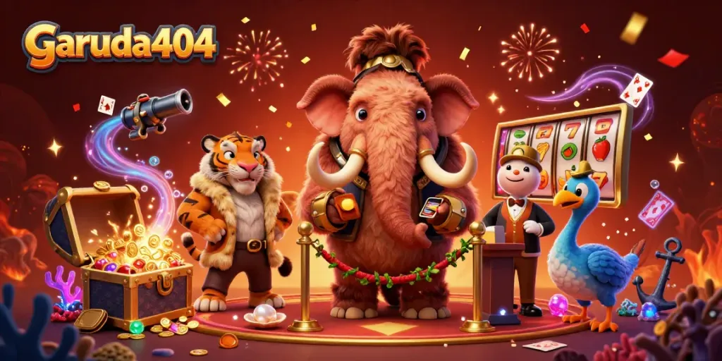 Experience the excitement of garuda404 with vibrant casino adventures featuring iconic slot game elements.