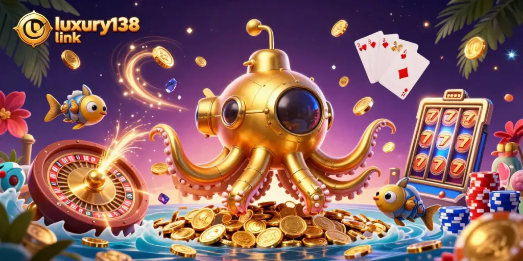 Menangkan permainan dengan luxury138 link dan temukan kemenangan dalam lautan koin emas.