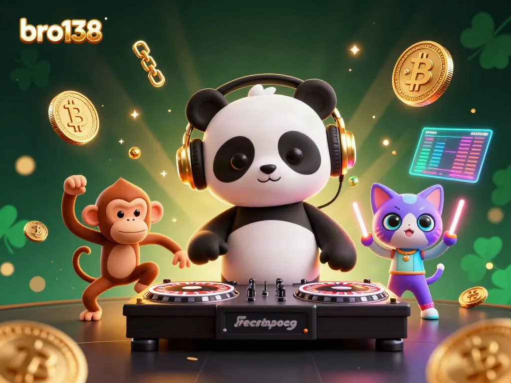 Engage in exciting gaming at bro138 with dynamic characters and vibrant casino elements.