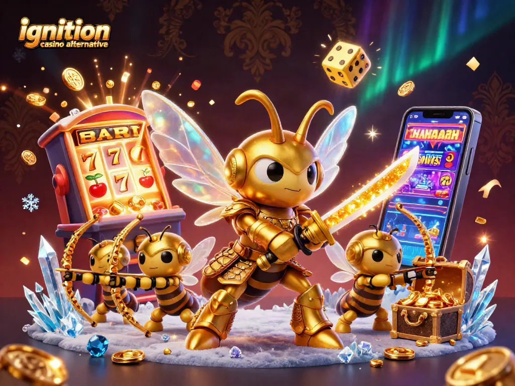 Experience thrilling wins with ignition casino alternative alongside golden hornet samurai and vibrant casino games.