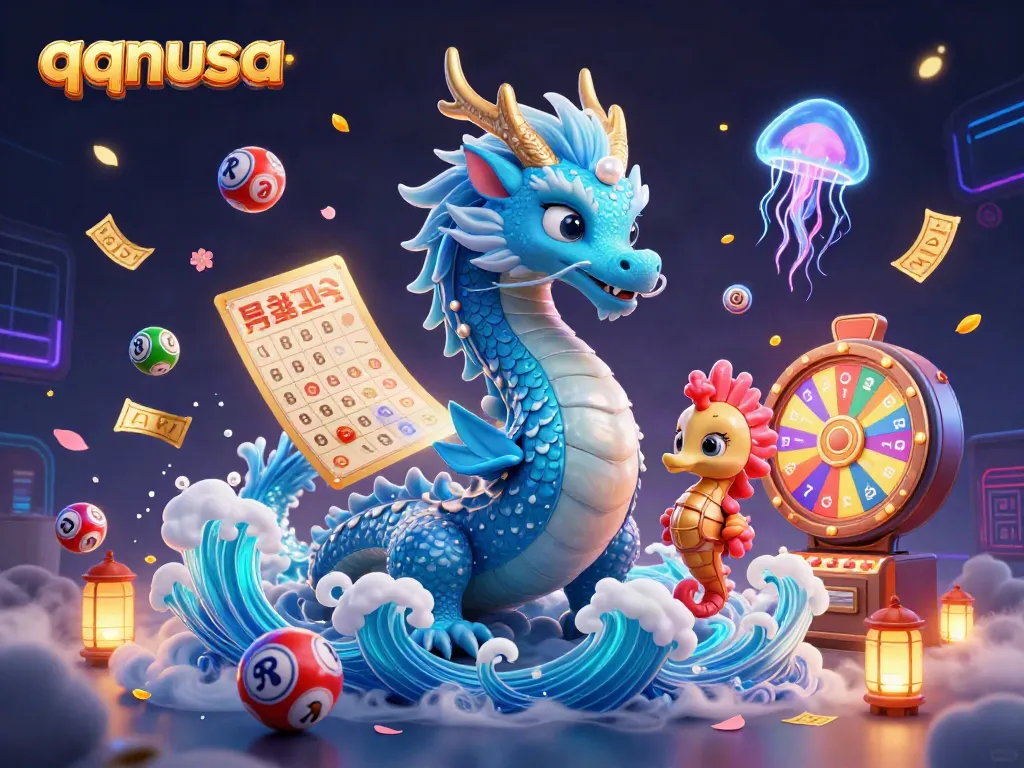 Experience thrilling gameplay with qqnusa's immersive casino scene featuring vibrant elements and dynamic characters.