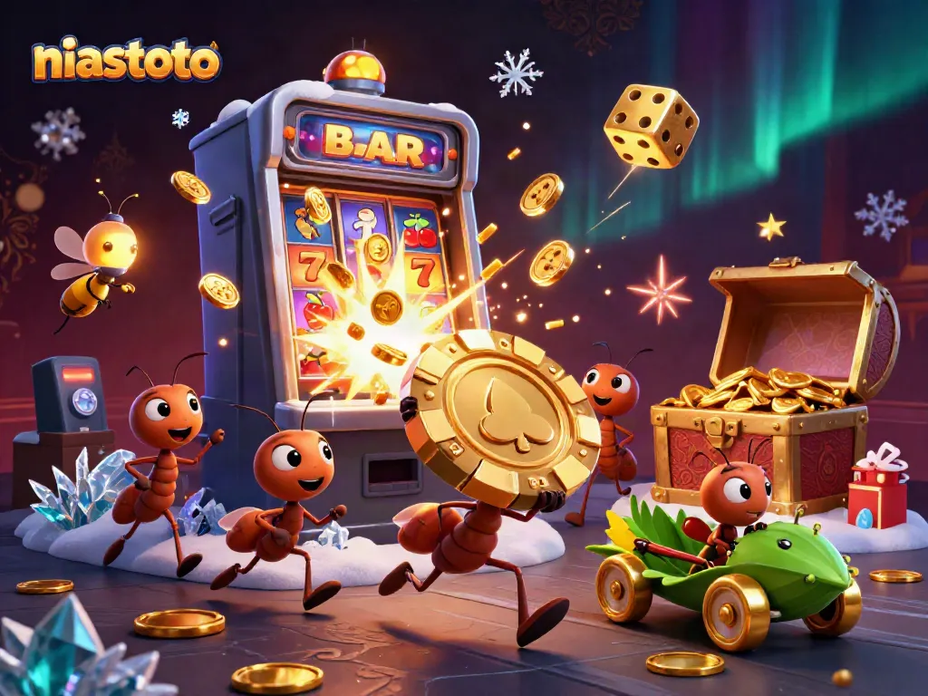 Experience niastoto's thrilling casino adventure with ants and rich gaming visuals