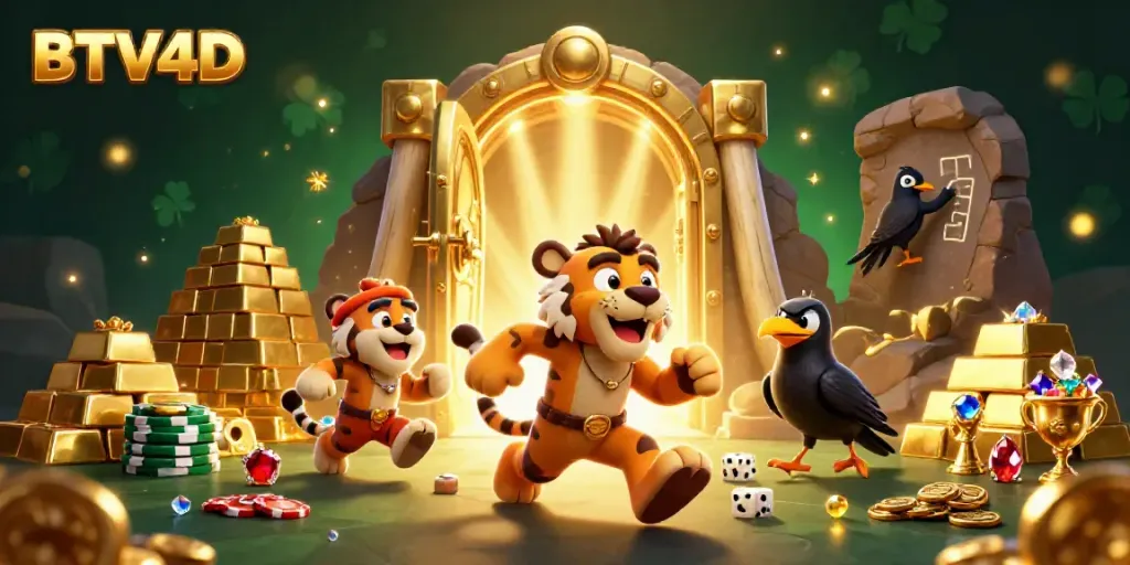 Bermain di kasino prasejarah BTV4D dengan karakter unik dan banyak harta berkilau