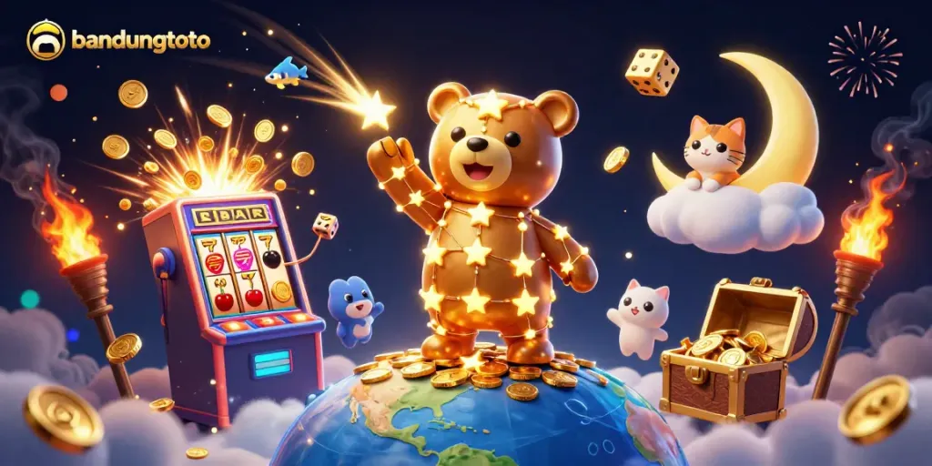 Experience the thrills of bandungtoto gaming with vibrant slot machines and dynamic casino action.