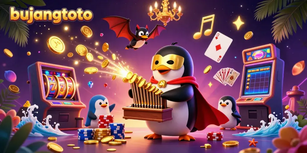 Play slots with bujangtoto while enjoying a vibrant casino atmosphere.