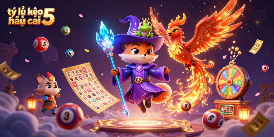 Engage with tỷ lệ kèo nhà cái 5 through a magical casino adventure with mystical characters and dynamic gaming elements.