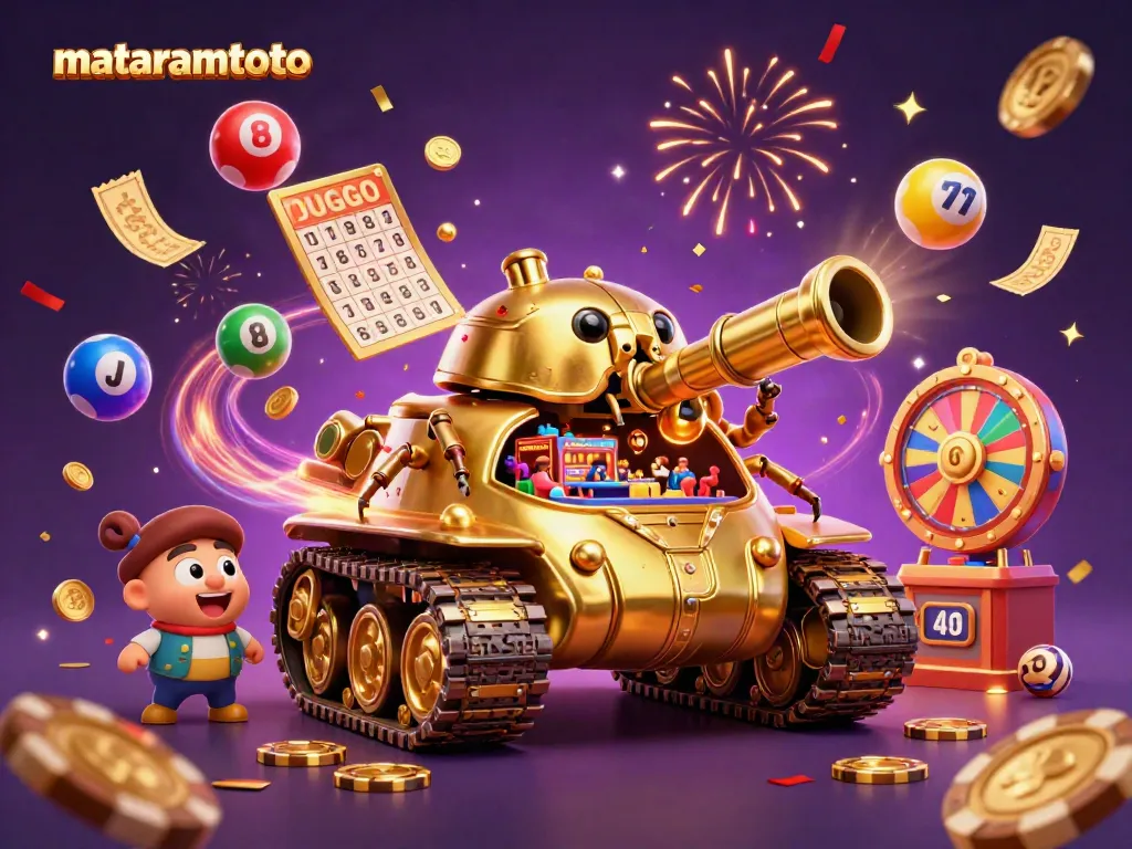 Engage with exhilarating mataramtoto action in a vibrant casino environment inside a golden beetle tank.