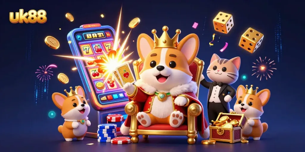 Join uk88 for an exciting royal gaming experience with vibrant casino action and treasures.